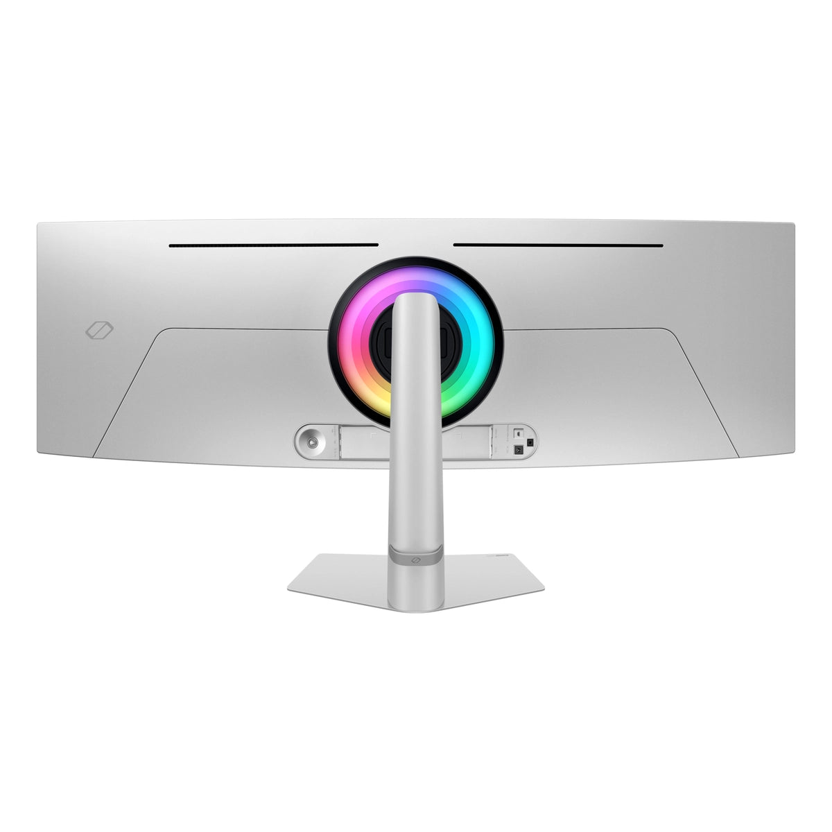 Samsung 49" Odyssey OLED G93SD DQHD, 240Hz Gaming Monitor, 124.5 cm (49"), 5120 x 1440 pixels, Dual QHD, OLED, 0.03 ms, Silver