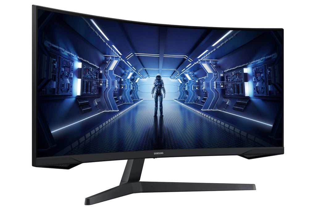 Samsung Odyssey C34G55TWWP 86.4 cm (34") 3440 x 1440 pixels UltraWide Dual Quad HD LED Black