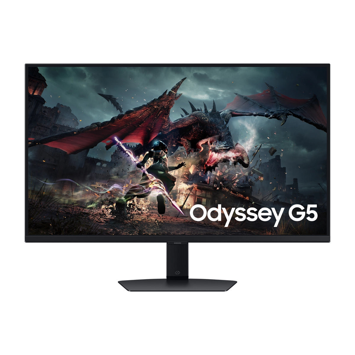 Samsung 32" Odyssey G50D QHD 180Hz Gaming Monitor, 81.3 cm (32"), 2560 x 1440 pixels, Quad HD, LED, 1 ms, Black